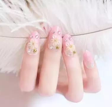 双手美甲贴怎么贴,超长又好看的美甲贴