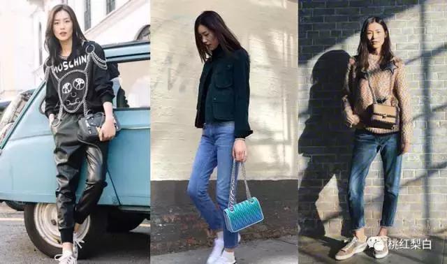 刘雯背的水桶包,刘雯旅行背的包