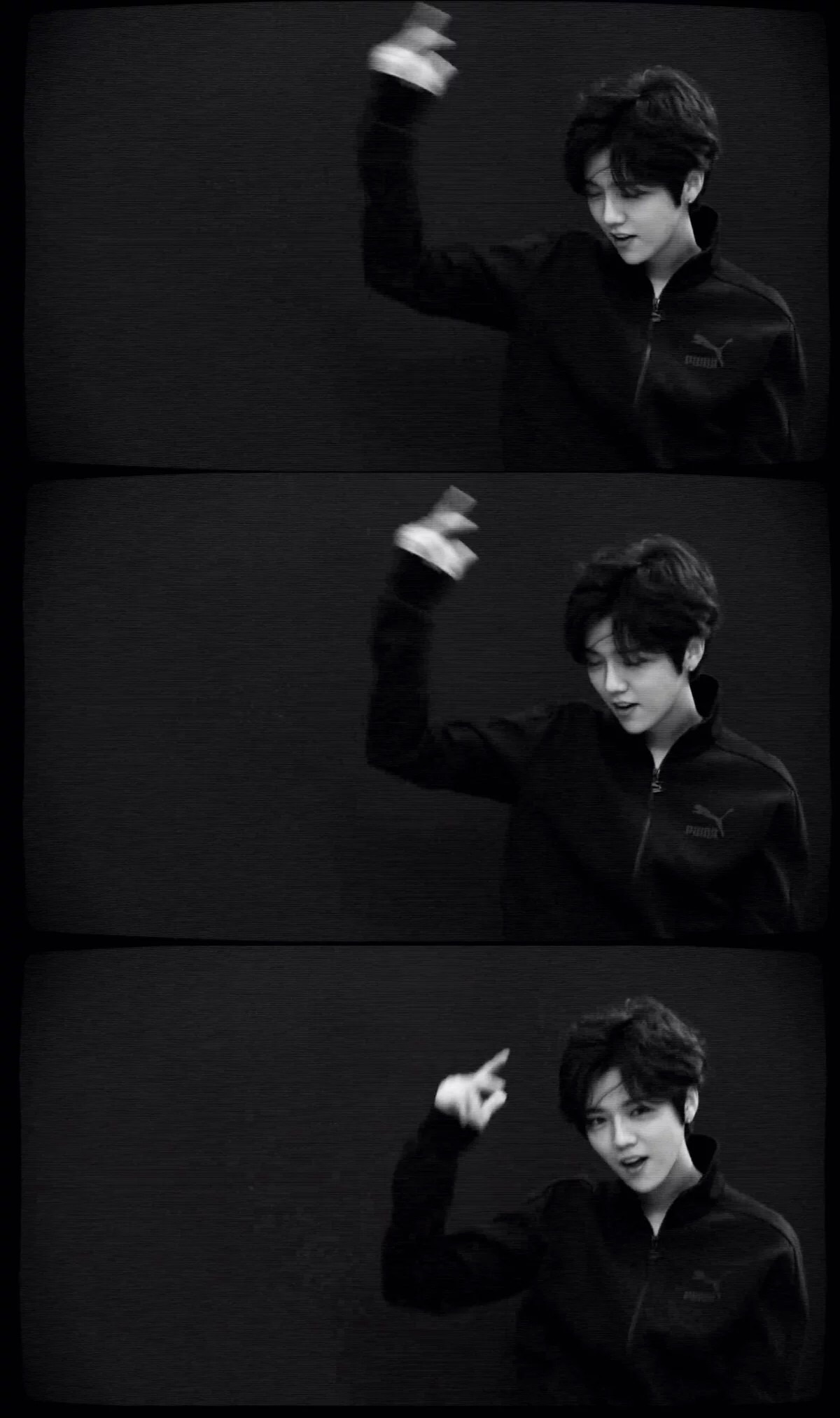 鹿晗最新壁纸高清无水印,鹿晗高清壁纸无水印加文字