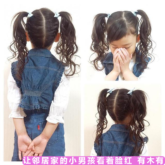 闺蜜发型怎么扎又简单又可爱,小女孩子发型扎法简单又可爱