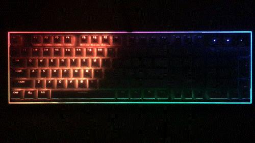 机械键盘白光版测评,cherry机械键盘推荐