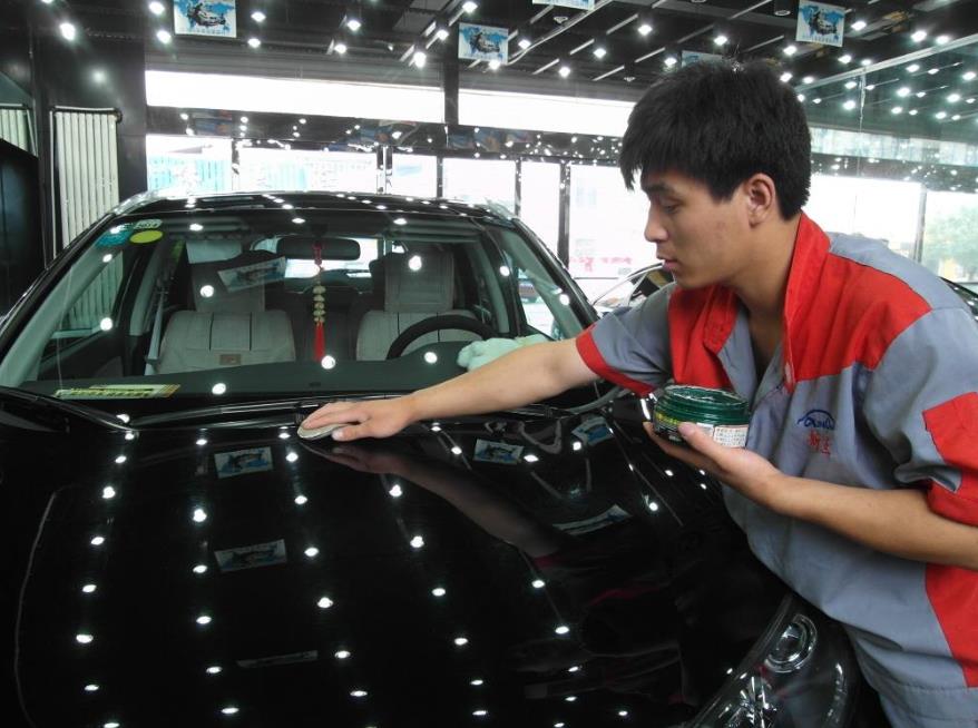 卡罗拉擦蜡,卡罗拉新车打蜡