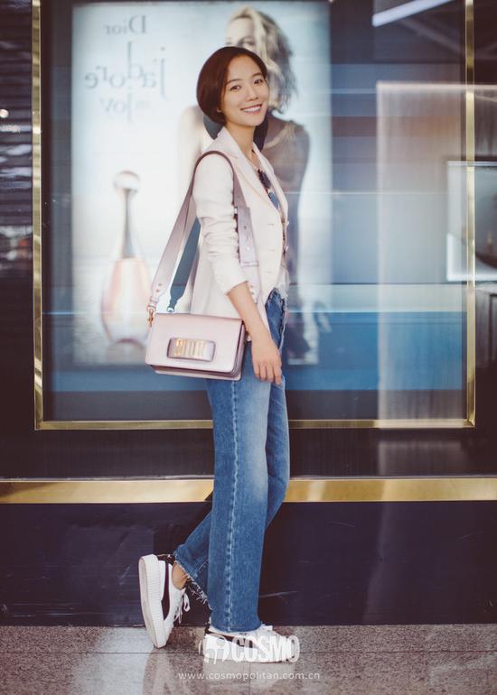 倪妮小白鞋牌子米芙莱,倪妮同款小白鞋