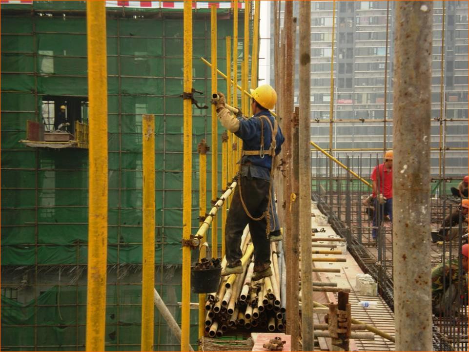 建筑脚手架搭建原理,建筑脚手架模板施工工艺流程