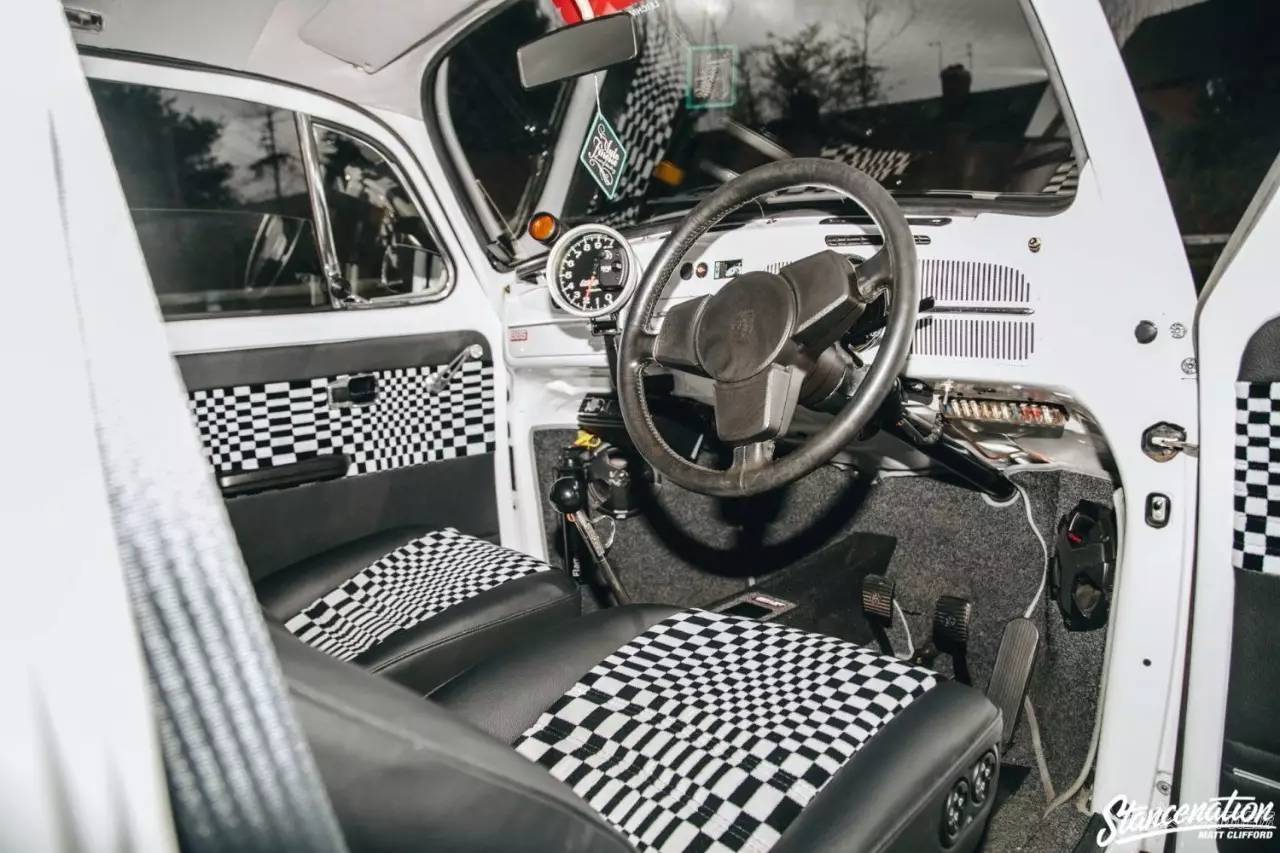 甲壳虫改装宽体低趴,大众甲壳虫敞篷改装低趴