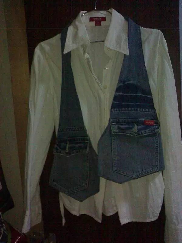 旧牛仔裤改造双肩包大全,旧牛仔裤改造手工制作大全