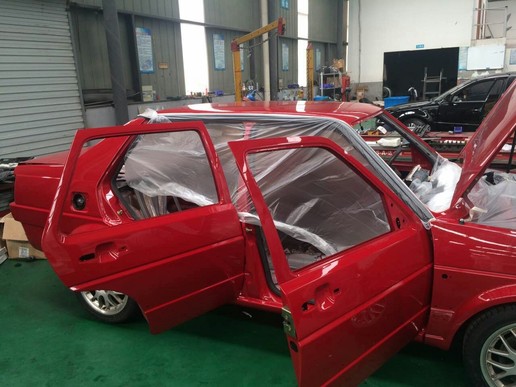 收台车翻新视频,收二手车回来自己开