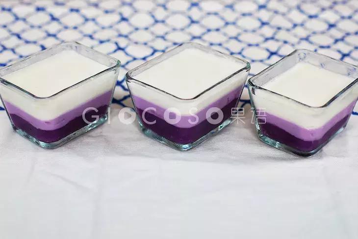 在厨房里，开启一段心的旅程果语紫薯奶香羹