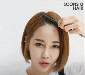 跟着这条“神秘线”分头发,不会秃.....