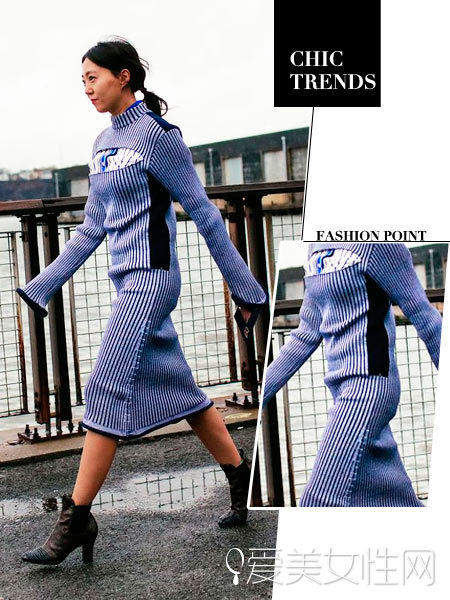 冬天穿搭推荐连衣裙,冬天连体连衣裙穿搭