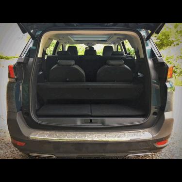 标致5008和汉兰达怎么选,标致5008第三排空间实测