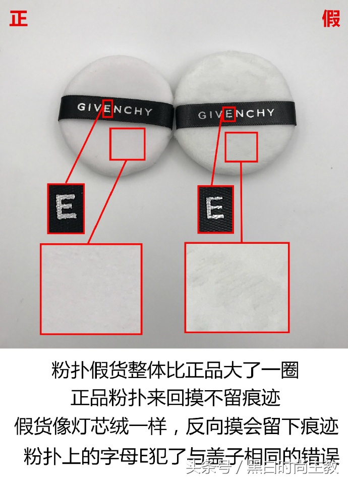 纪梵希四宫格散粉真假怎么辨别,纪梵希四宫格散粉真假辨别方法图