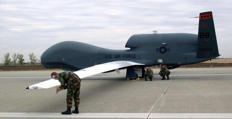 美国最强无人机全球鹰,美国最先进无人机可飞至大气层