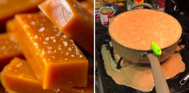 女朋友烤的蛋黄酥,女朋友爱吃的饼干