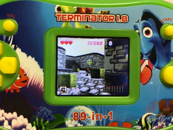 国产换屏游戏机,还记得小时候玩的游戏吗图片