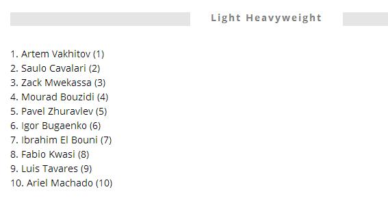 世界拳击排名前十名武僧一龙,世界拳王排名榜一龙排名第几