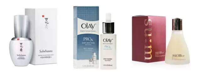 论美白产品有效成分,成分分析美白精华