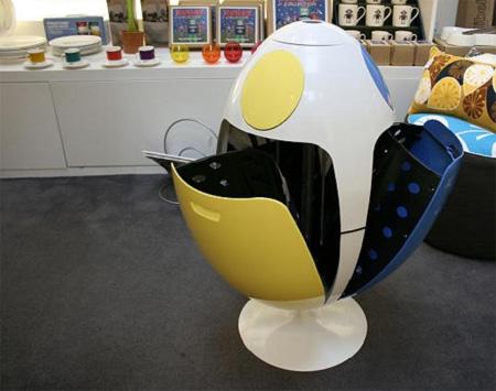 巧妙设计垃圾桶,切石垃圾桶