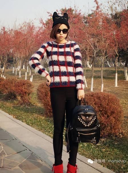 新款韩版潮流毛衣ins休闲,韩版慵懒网红小众毛衣宽松ins