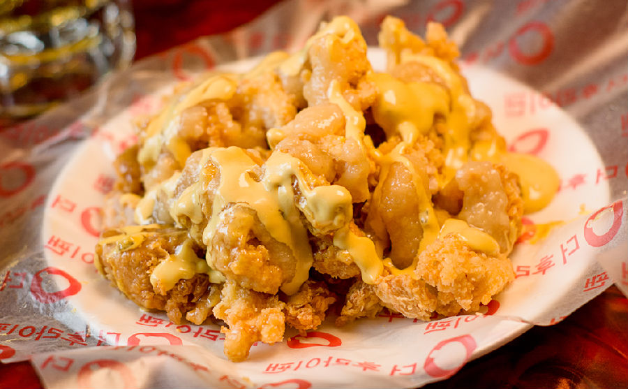 炸鸡控请抱紧我,wuli都教授代言的炸鸡店来啦~