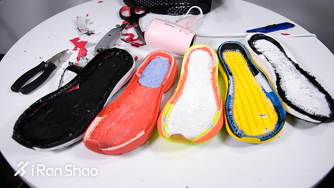 拆李宁跑鞋视频,拆跑鞋球鞋