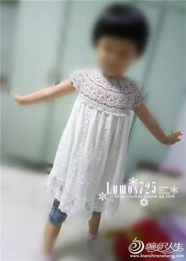 简单娃衣钩针教程,钩儿童葱衣详细教程