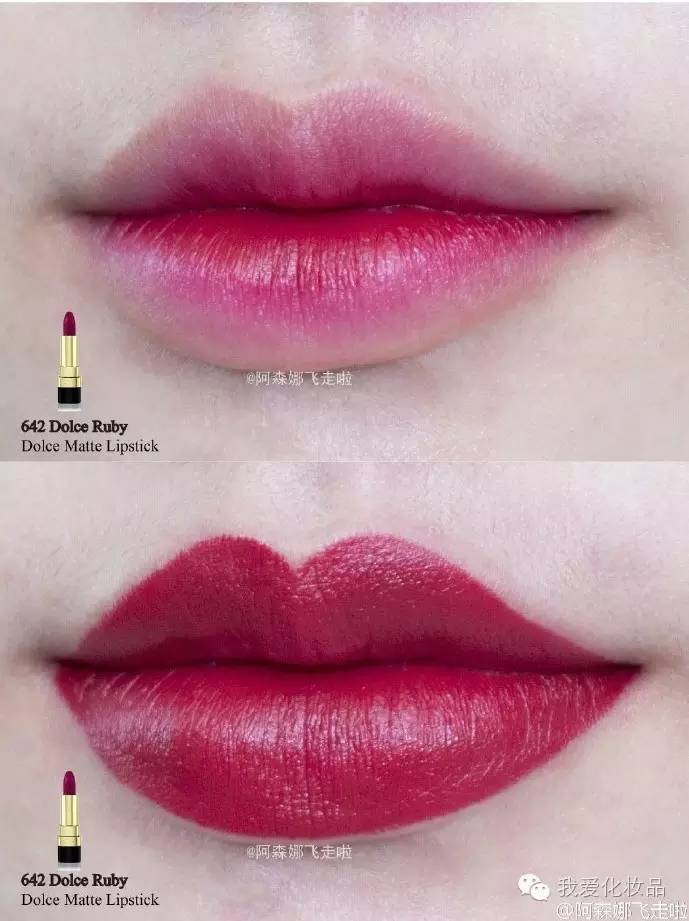 冬日口红唇釉推荐学生党,冬季显白红色口红试色