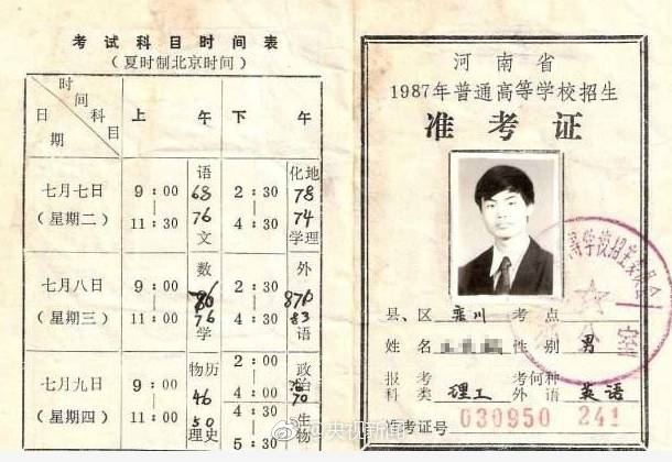 如何找以前的准考证,找到十几年前准考证