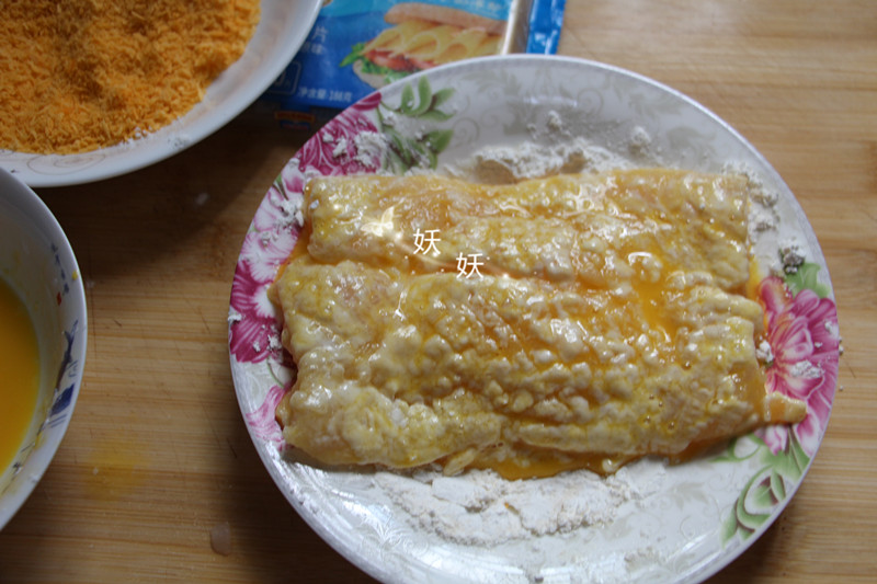 爆浆鲷鱼排做法,芝士爆浆鱼排