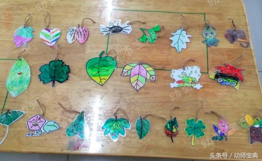 幼儿园树枝的创意环创,幼儿园树叶主题的环创