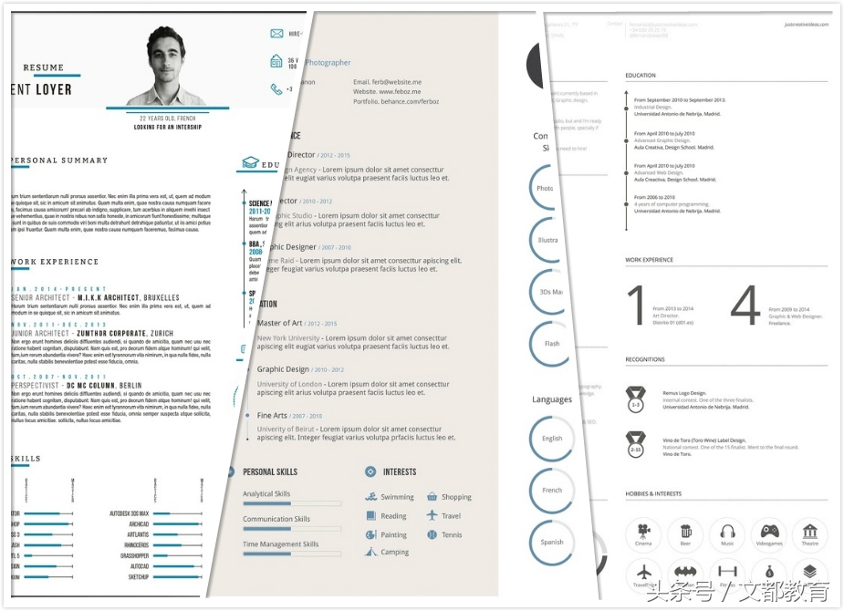 请举例在hr眼中优秀的简历模板,hr应届生英文简历模板