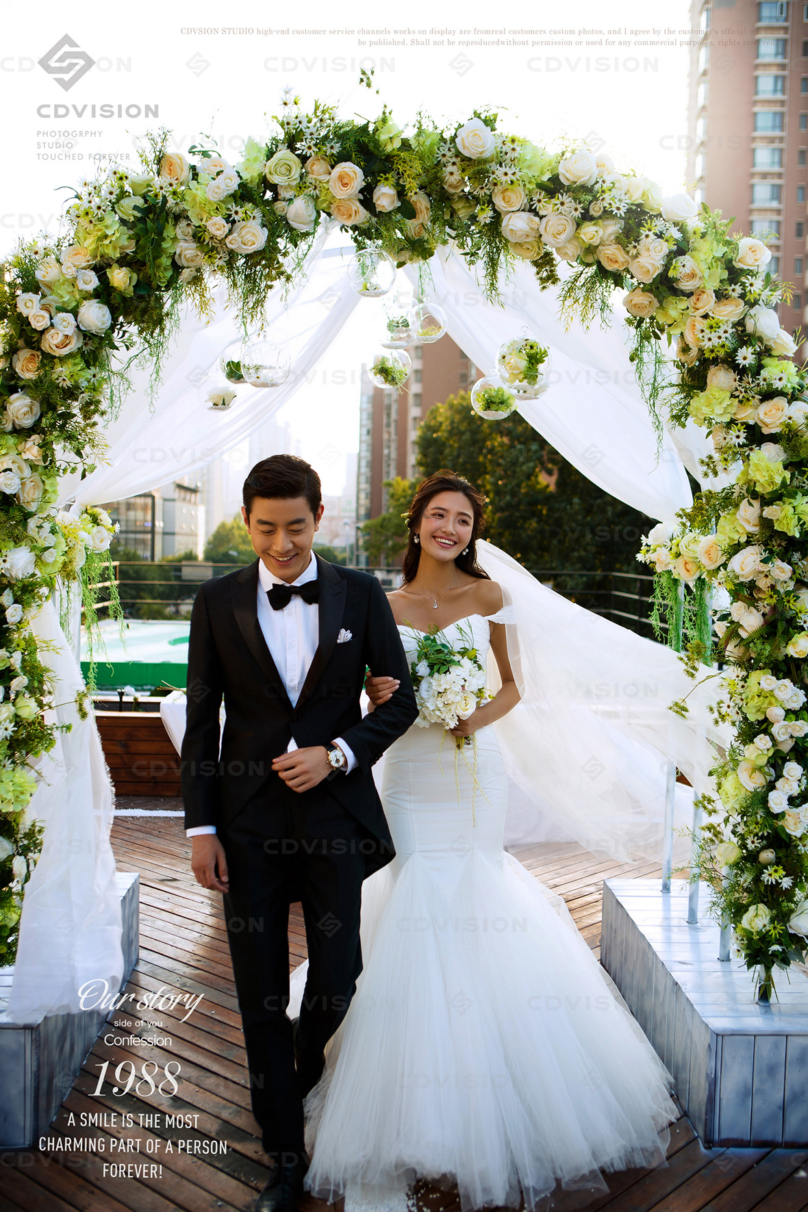 拍婚纱照身高差多少最合适,想要拍好婚纱照