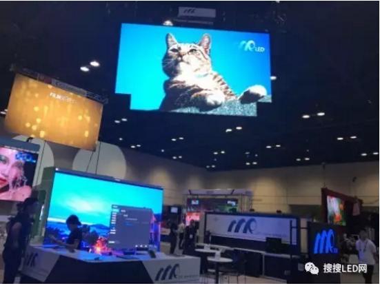 中国显示屏绽放美国奥兰多，瞧一瞧今年流行什么屏？