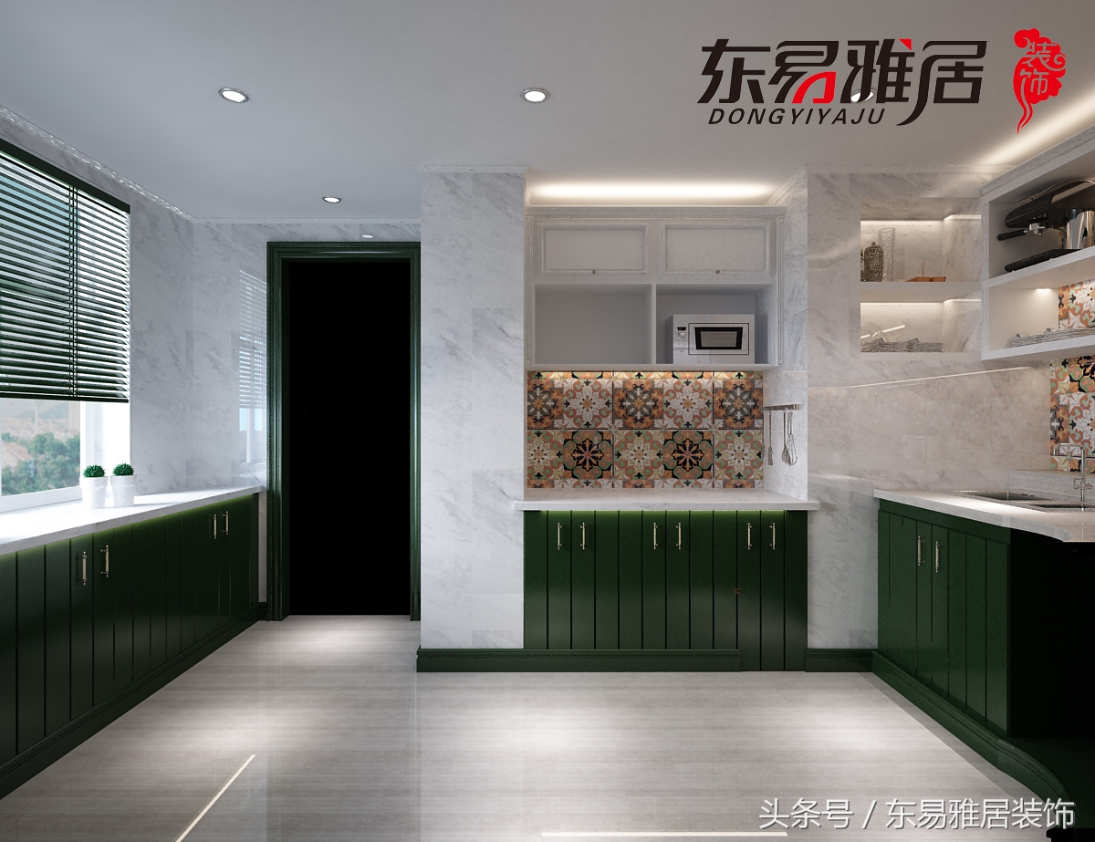 大庆装修公司哪家好-东易雅居装饰-万达167㎡效果图