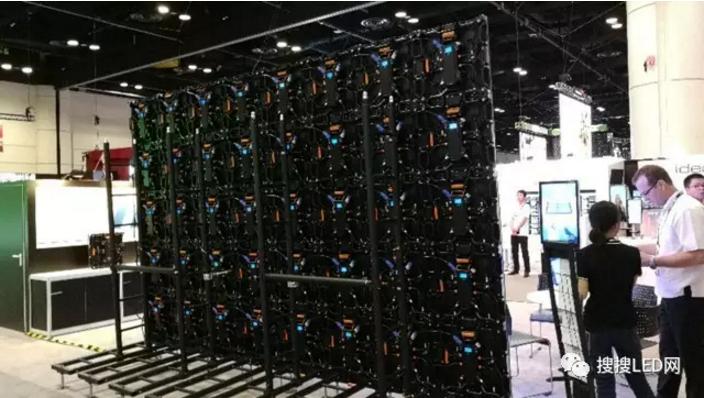 中国显示屏绽放美国奥兰多，瞧一瞧今年流行什么屏？