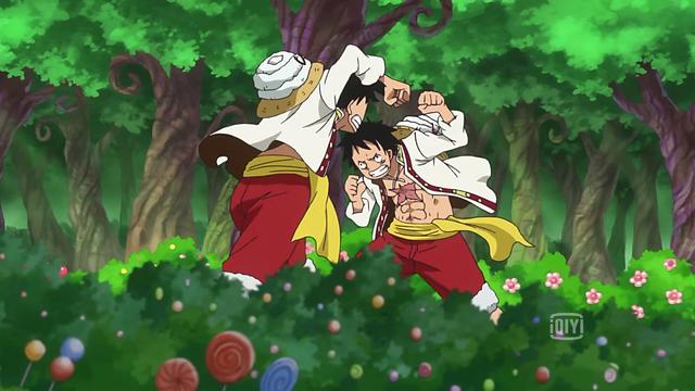 海贼王蛋糕岛路飞vs大妈海贼团,海贼王路飞蛋糕岛篇