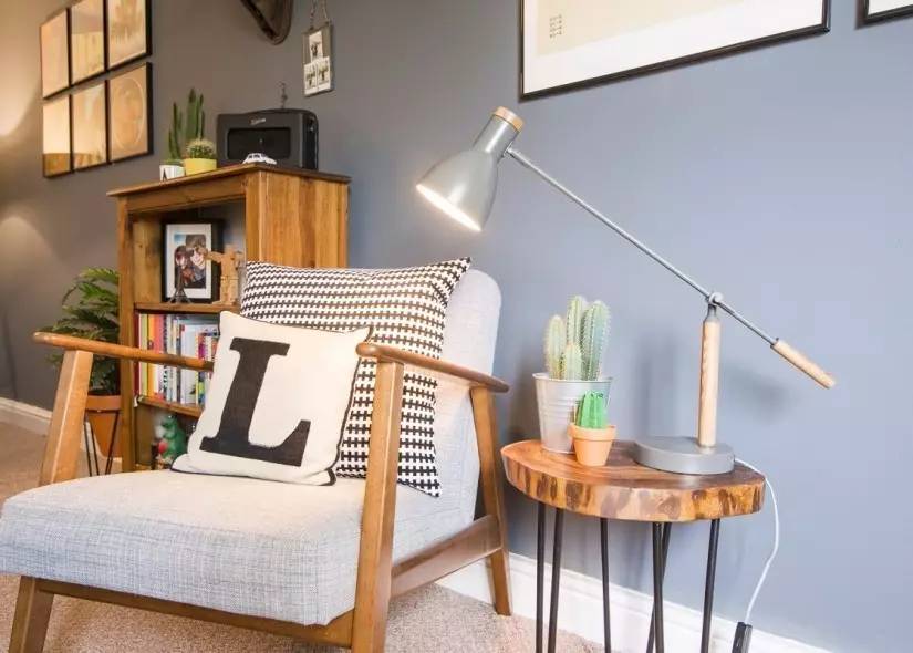 加长办公桌专用台灯充插两用,办公桌简约台灯