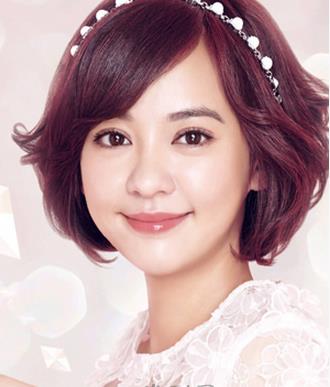 椭圆脸高发际线适合的发型女,椭圆脸戴眼镜女生适合的发型