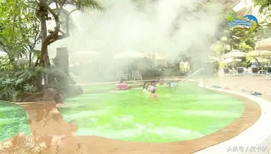 成都环球中心水上乐园的水温泉,环球中心天堂岛海洋乐园有温泉吗