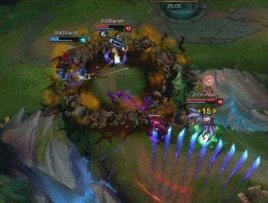 [动图集锦]五杀过后惨被针对JDG不敌苏宁，lwx大嘴融化女警