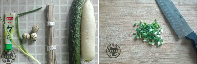 韩式麻酱荞麦面,韩式酸冷荞麦面