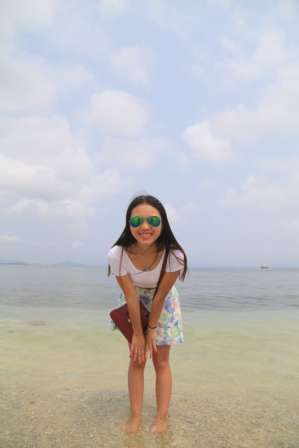 在三亚总有一片海属于一个人,在三亚椰梦长廊海边