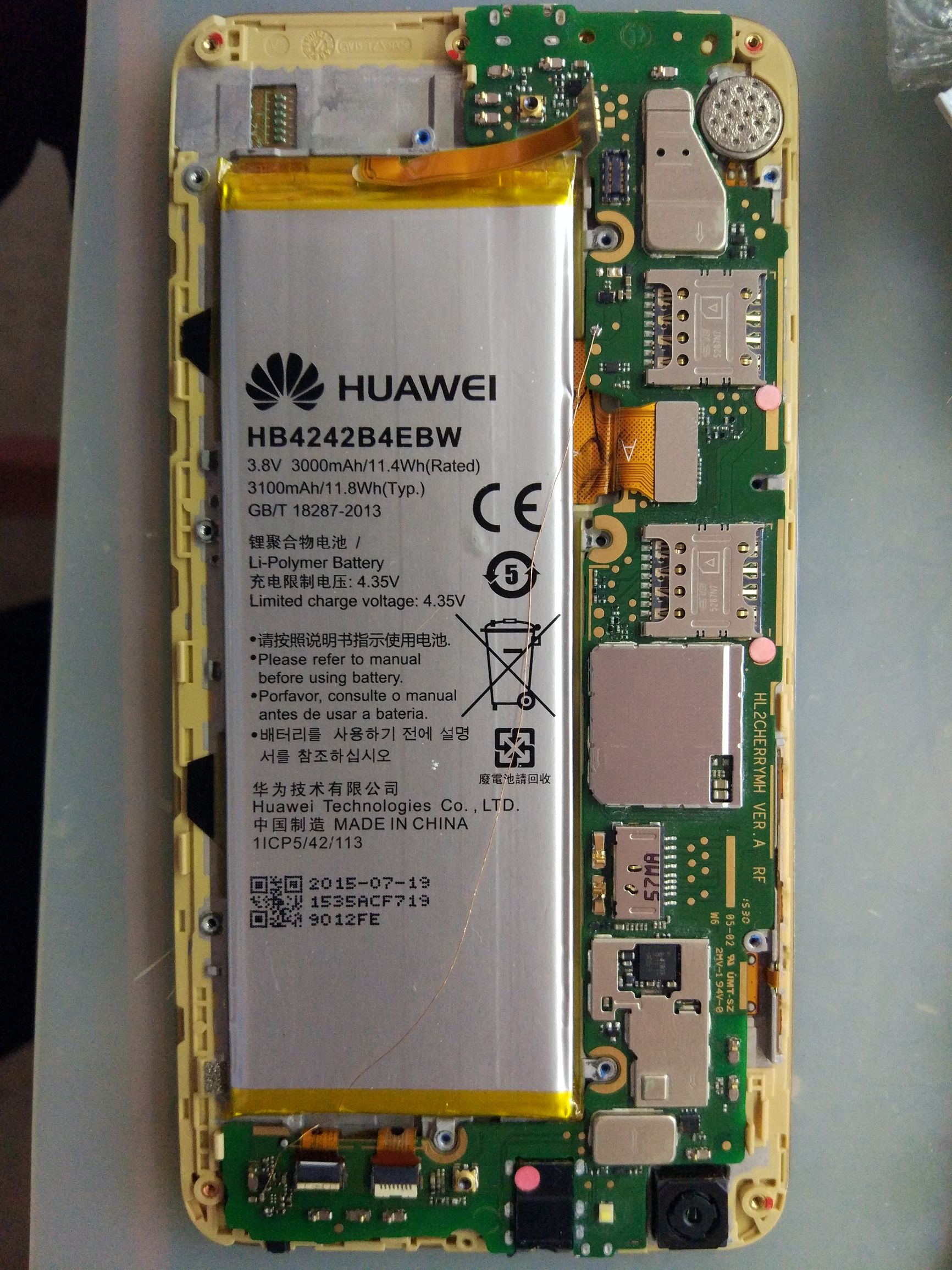 荣耀4x开机故障维修,华为手机荣耀4x一直开不了机