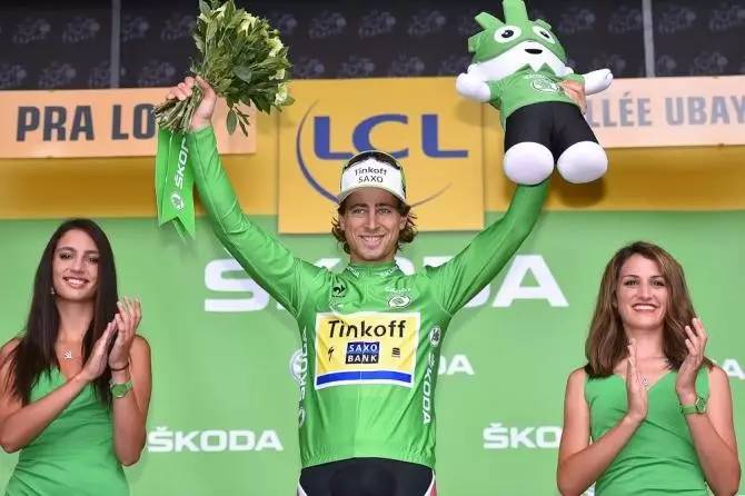 环法赛领骑衫是什么颜色,环法自行车赛的绿衫代表什么