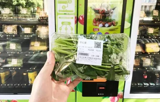 自动卖菜贩卖机,自动贩卖机卖菜