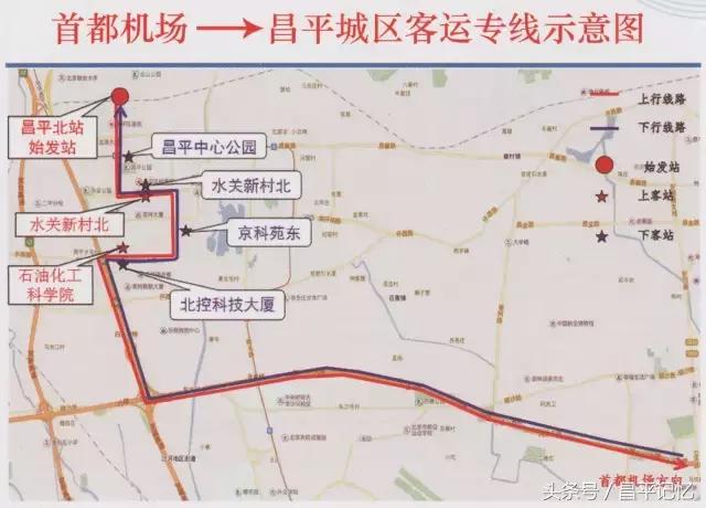 北京机场昌平巴士运营时间,机场大巴昌平线怎么买票