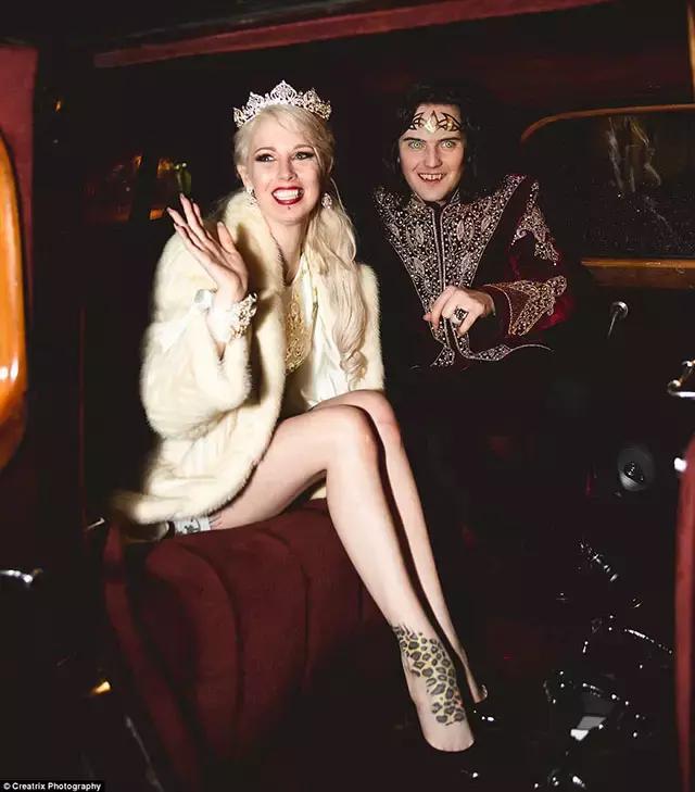 吸血鬼婚礼主题,吸血鬼风格的婚礼