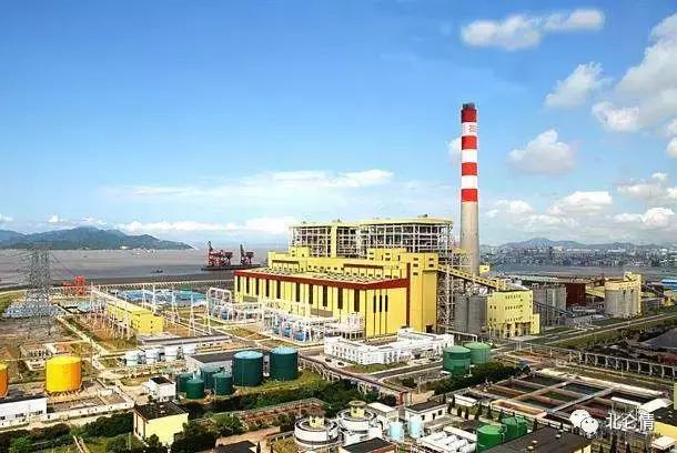 宁波北仑发电站风景,火电厂旅游景点
