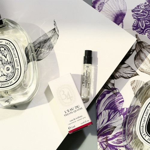 diptyque蒂普提克香水套装5支 (法国diptyque车载香熏固体香水)