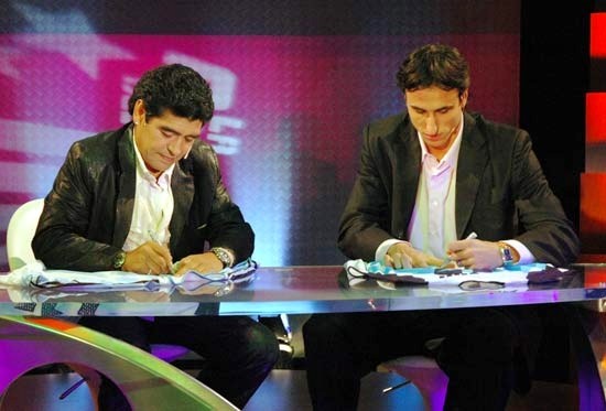 马拉多纳吉诺比利,吉诺比利与马拉多纳